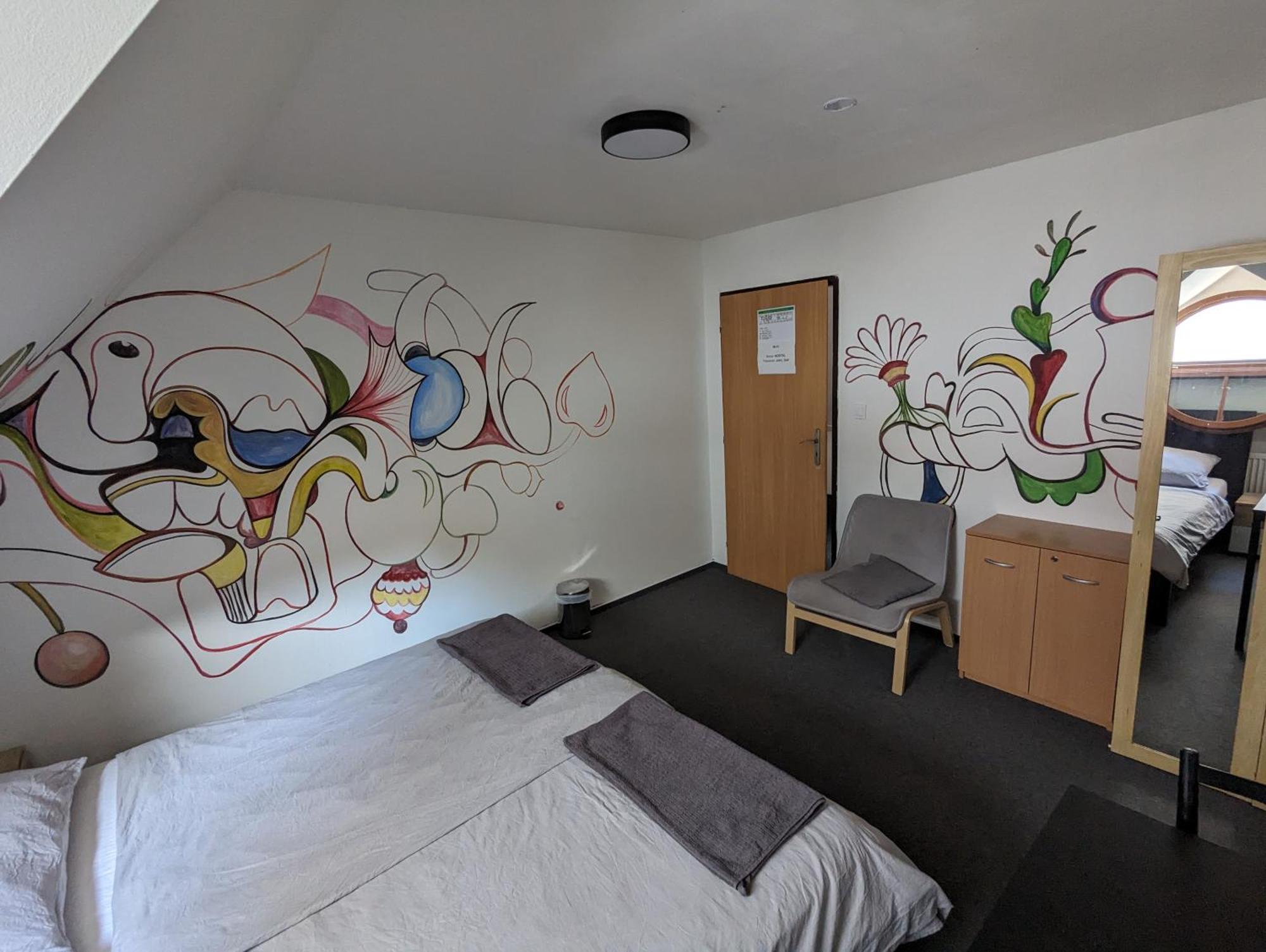 Hostel John Galt Brno Pokoj fotografie
