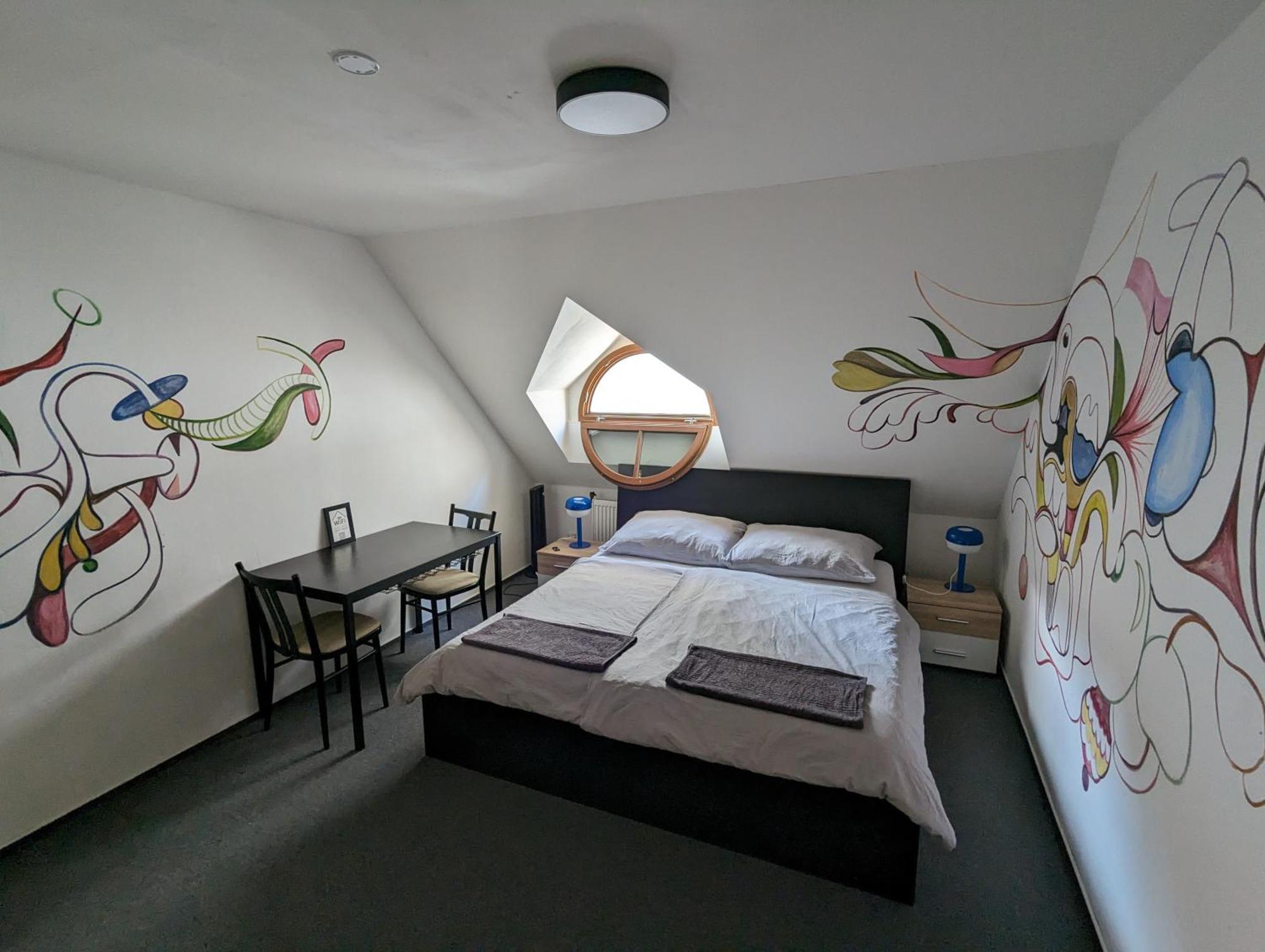 Hostel John Galt Brno Pokoj fotografie