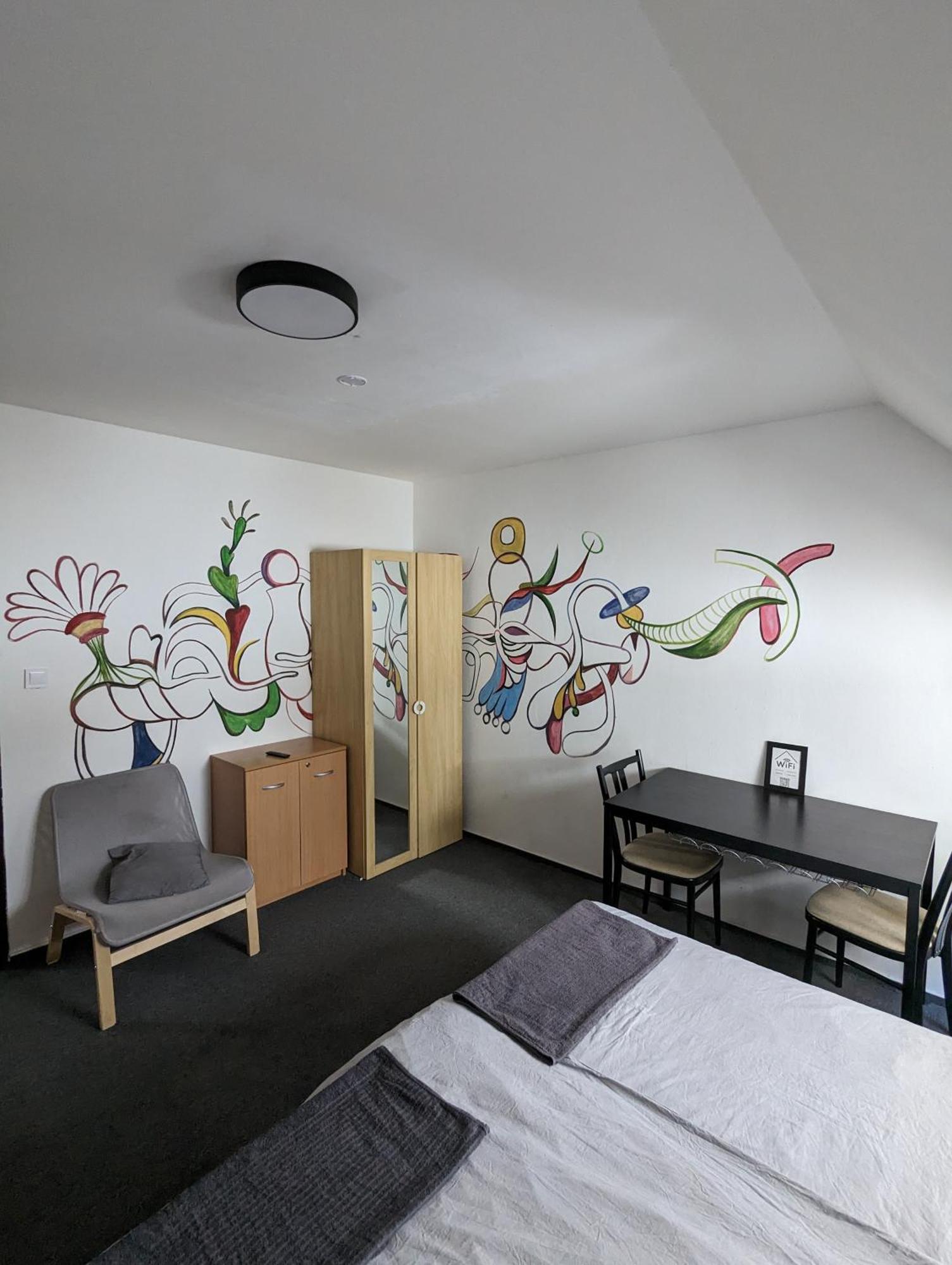 Hostel John Galt Brno Pokoj fotografie